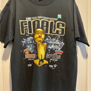 NBA Black and Gold Finals Commemorative T-Shirt